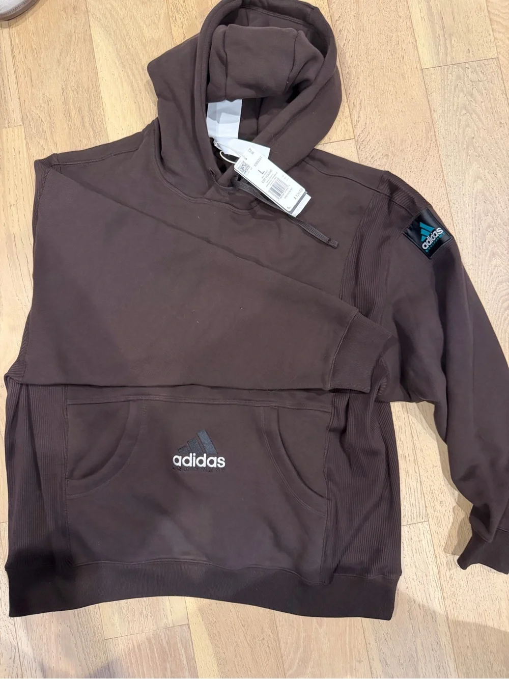 ADIDAS EQUIPMENT RIBBED HOODIE